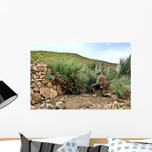 Us Army Soldier Provides Wall Decal Design 2