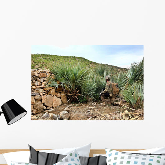 Us Army Soldier Provides Wall Decal Design 2