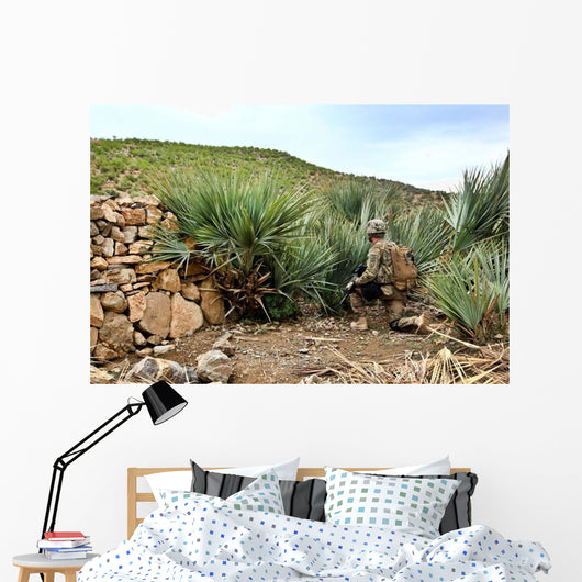 Us Army Soldier Provides Wall Decal Design 2