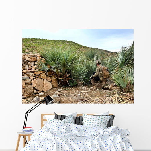 Us Army Soldier Provides Wall Decal Design 2