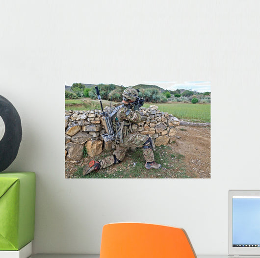 Us Army Soldier Provides Wall Decal Design 1