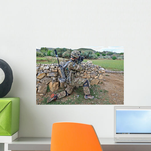 Us Army Soldier Provides Wall Decal Design 1
