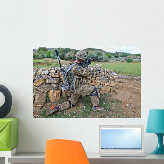 Us Army Soldier Provides Wall Decal Design 1