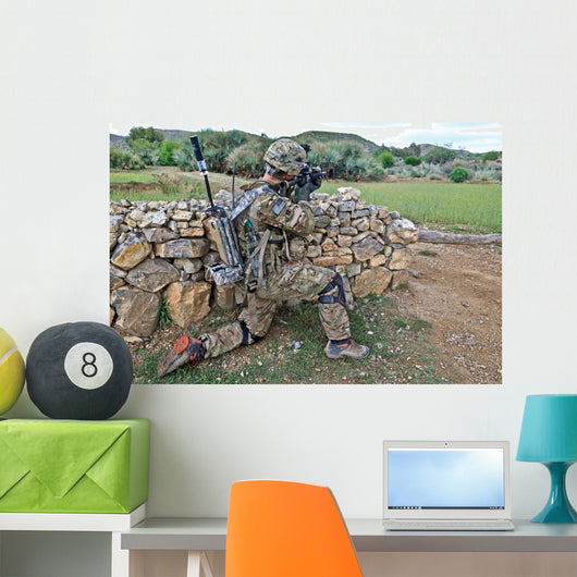 Us Army Soldier Provides Wall Decal Design 1