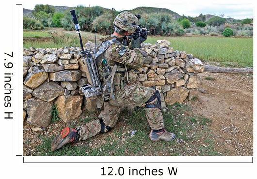 Us Army Soldier Provides Wall Decal Design 1