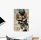 Afghan National Army Soldier Wall Decal Design 2
