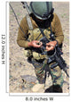 Afghan National Army Soldier Wall Decal Design 2