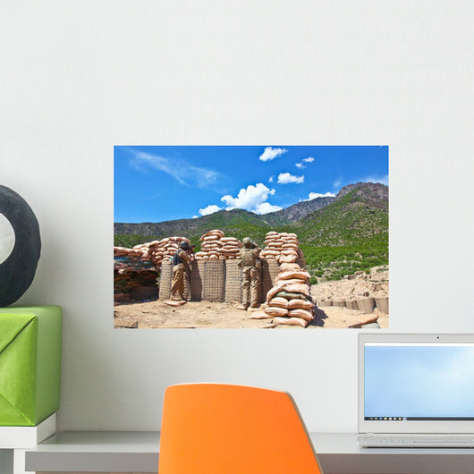 Us Army Soldier and Wall Decal