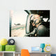 Soldier Scans Horizon from Wall Decal Design 2