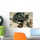 Camouflage Netting Covers Cargo Wall Decal