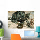 Camouflage Netting Covers Cargo Wall Decal