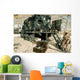 Camouflage Netting Covers Cargo Wall Decal