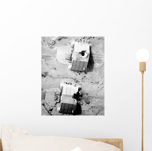Coalition Bombing Aircraft Hangers Wall Decal
