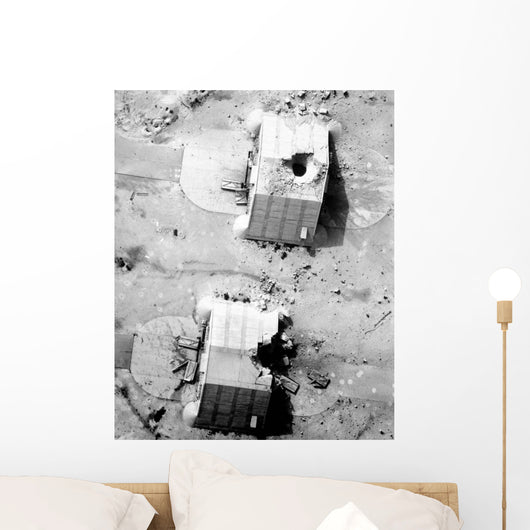 Coalition Bombing Aircraft Hangers Wall Decal