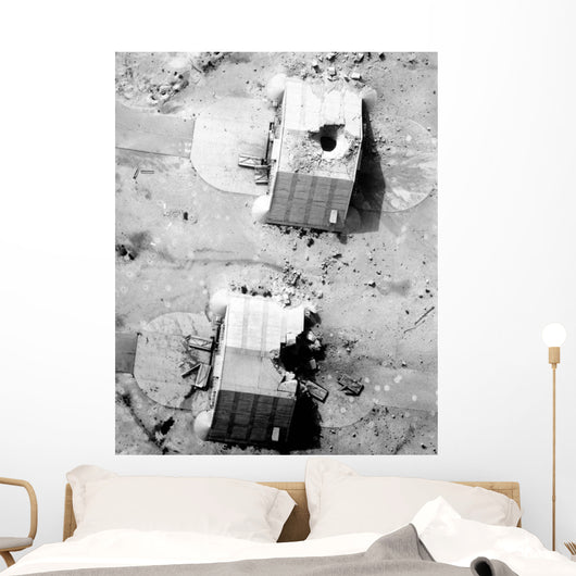 Coalition Bombing Aircraft Hangers Wall Decal