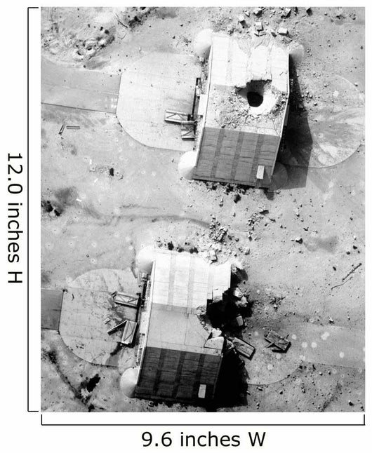 Coalition Bombing Aircraft Hangers Wall Decal