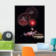 Fireworks Light up Night Wall Decal
