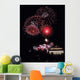 Fireworks Light up Night Wall Decal