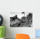 Machine Gun Crew Firing Wall Decal