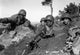 Machine Gun Crew Firing Wall Decal