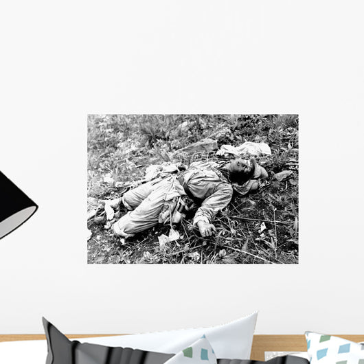 Chinese Soldier Killed during Wall Decal