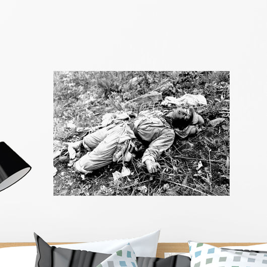 Chinese Soldier Killed during Wall Decal