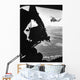 Helicopter and Soldier Approaching Wall Decal
