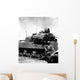Japanese Light Tank Sits Wall Decal