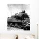 Japanese Light Tank Sits Wall Decal