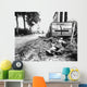 Infantrymen Seek Cover during Wall Decal