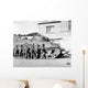 Soldiers and Their Tank Wall Decal