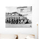 Soldiers and Their Tank Wall Decal