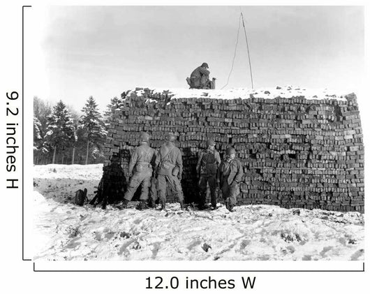 Paratroopers Set up Radar Wall Decal