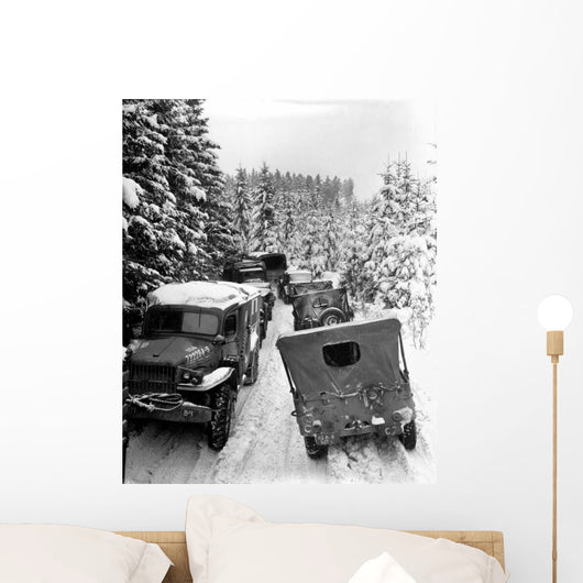 Deep Snow Banks Narrow Wall Decal