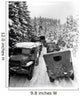 Deep Snow Banks Narrow Wall Decal