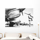 Chinese Soldier Guards Line Wall Decal