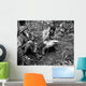 Officer Receives Report Field Wall Decal