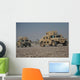 Two M1114 Humvee Vehicles Wall Decal