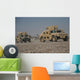 Two M1114 Humvee Vehicles Wall Decal