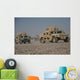 Two M1114 Humvee Vehicles Wall Decal