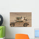 Marine Looks for Suspicious Wall Decal