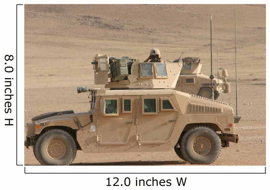 Marine Looks for Suspicious Wall Decal