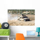 M1114 Humvee Patrols Perimeter Wall Decal