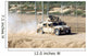 M1114 Humvee Patrols Perimeter Wall Decal