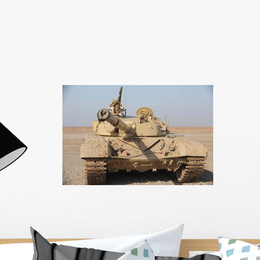 Iraqi T-72 Tank Besmaya Wall Decal