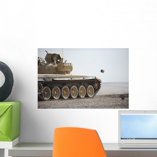 Empty Casings Eject from Wall Decal