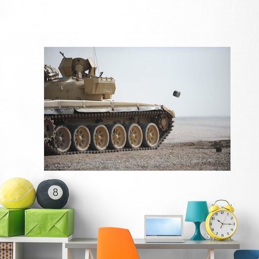 Empty Casings Eject from Wall Decal