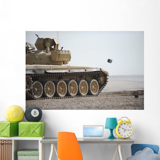 Empty Casings Eject from Wall Decal