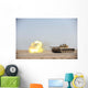 Iraqi T-72 Tank Fires Wall Decal