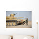 Iraqi Officer Directs T-72 Wall Decal
